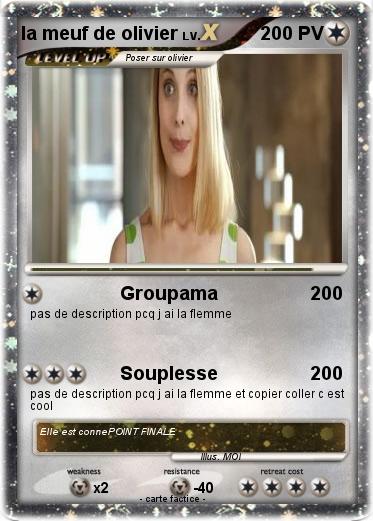 Pokemon la meuf de olivier