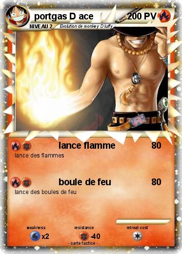 Pokemon portgas D ace
