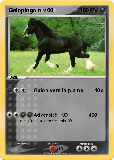 Pokemon Galopingo niv.60
