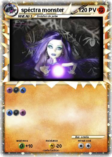 Pokemon spéctra monster