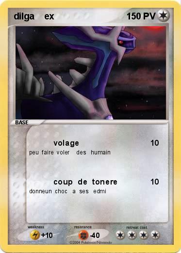 Pokemon dilga    ex  