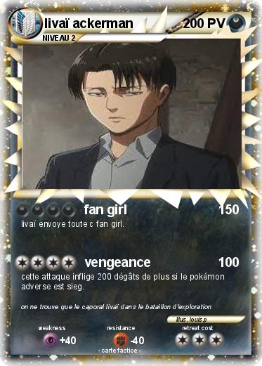 Pokemon livaï ackerman