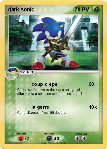 Pokemon dark sonic