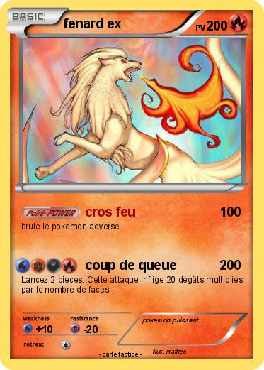 Pokemon fenard ex