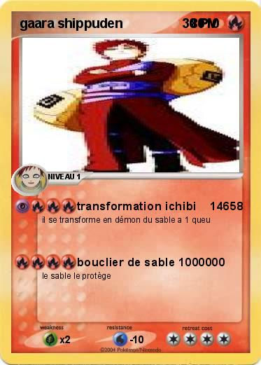 Pokemon gaara shippuden                   8010