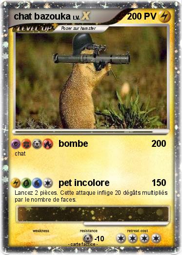 Pokemon chat bazouka