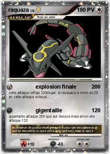 Pokemon raquaza