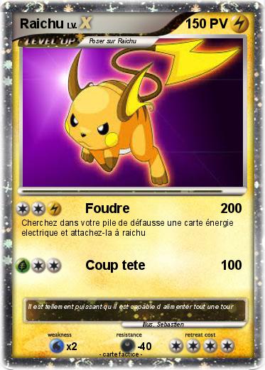 Pokemon Raichu