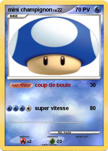 Pokemon mini champignon