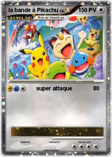 Pokemon la bande à Pikachu