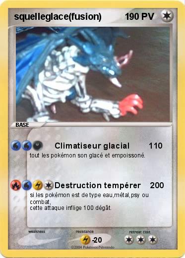 Pokemon squelleglace(fusion)         1