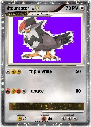 Pokemon étouraptor