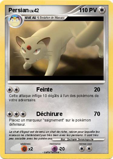 Pokemon Persian