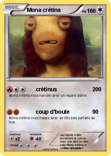 Pokemon Mona crétina