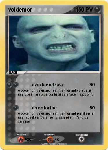 Pokemon voldemor
