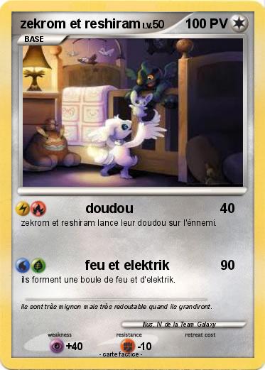 Pokemon zekrom et reshiram