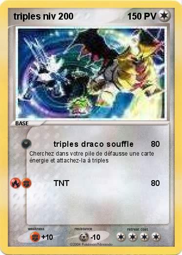 Pokemon triples niv 200