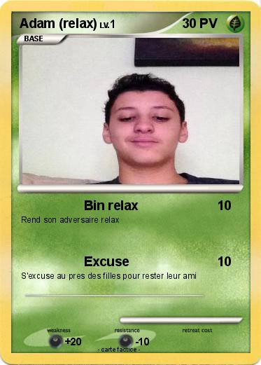 Pokemon Adam (relax)