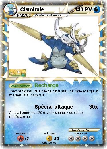 Pokemon Clamirale