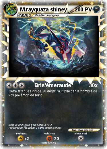 Pokemon M.rayquaza shiney