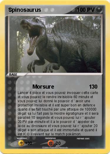 Pokemon Spinosaurus