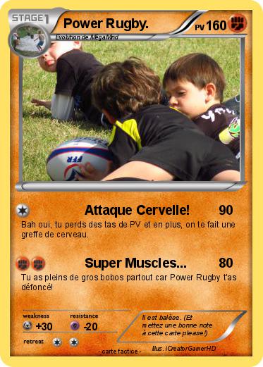 Pokemon Power Rugby.