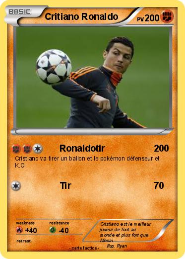 Pokemon Critiano Ronaldo