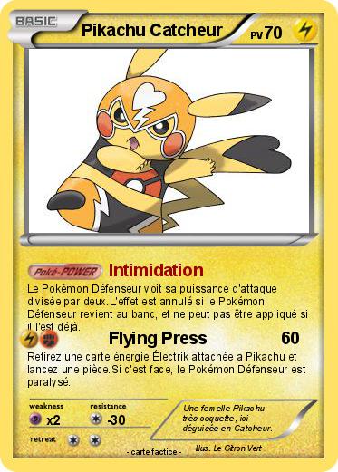 Pokemon Pikachu Catcheur