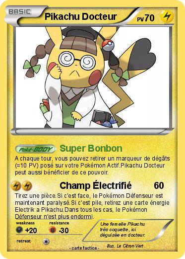 Pokemon Pikachu Docteur