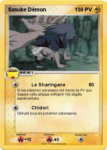 Pokemon Sasuke Démon