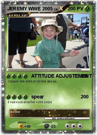 Pokemon JEREMY WWE 2005