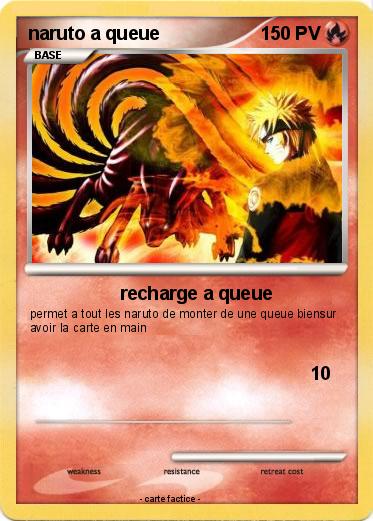 Pokemon naruto a queue