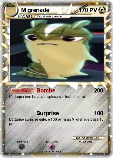 Pokemon M grenade