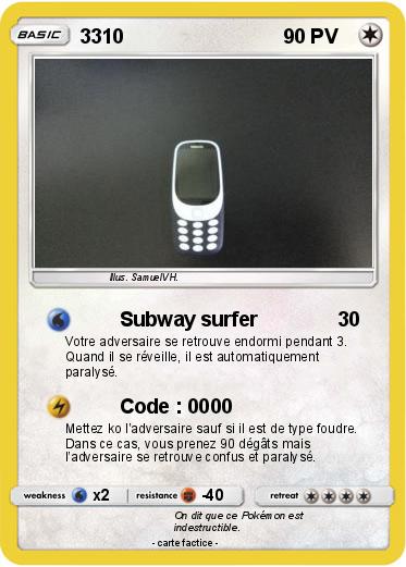 Pokemon 3310