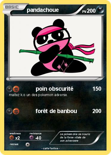 Pokemon pandachoue