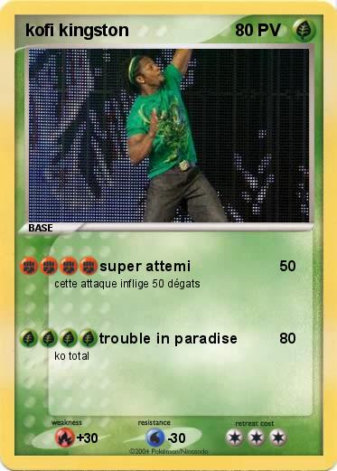 Pokemon kofi kingston