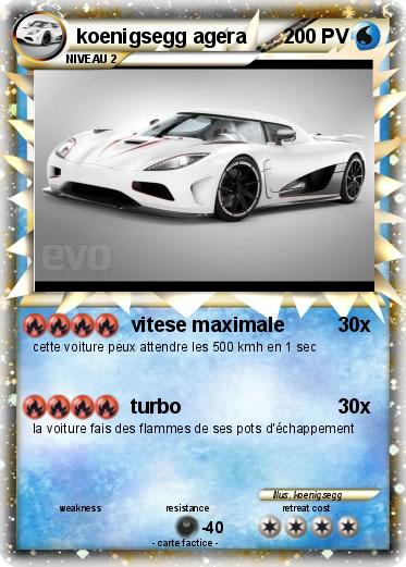 Pokemon koenigsegg agera