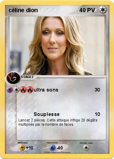 Pokemon céline dion
