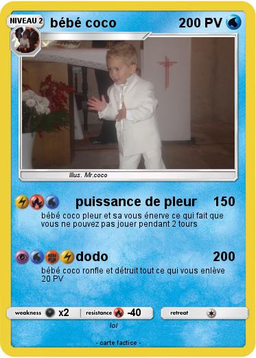 Pokemon bébé coco