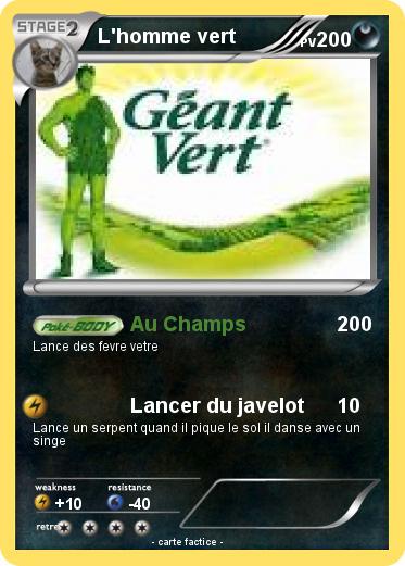 Pokemon L'homme vert