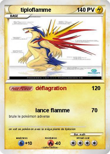 Pokemon tiploflamme