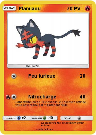 Pokemon Flamiaou