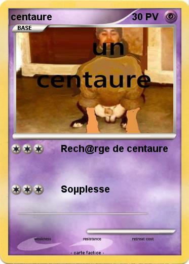Pokemon centaure