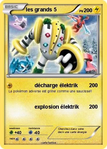 Pokemon les grands 5