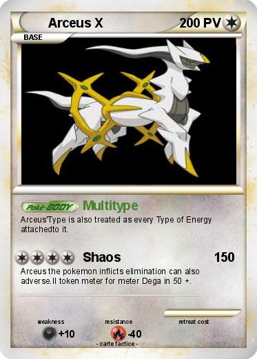 Pokemon Arceus X
