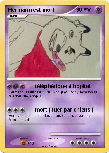 Pokemon Hermann est mort