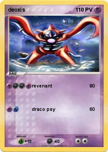 Pokemon deoxis