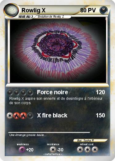 Pokemon Rowlig X