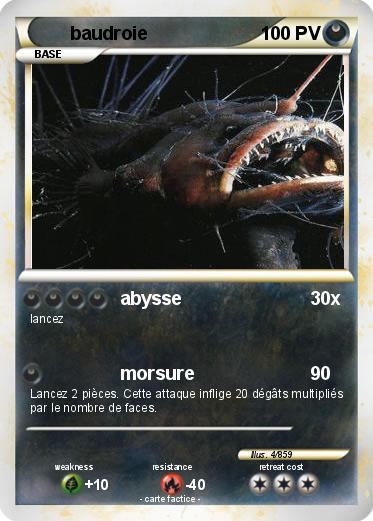 Pokemon baudroie
