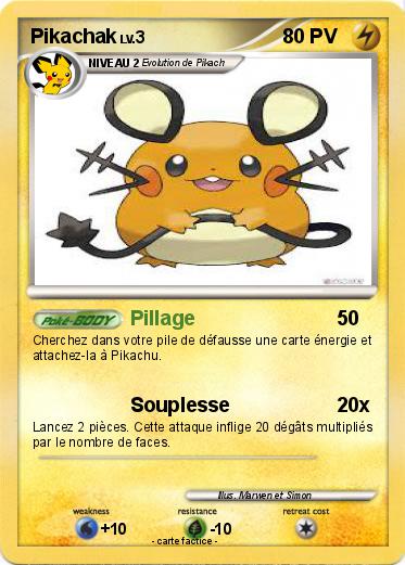 Pokemon Pikachak